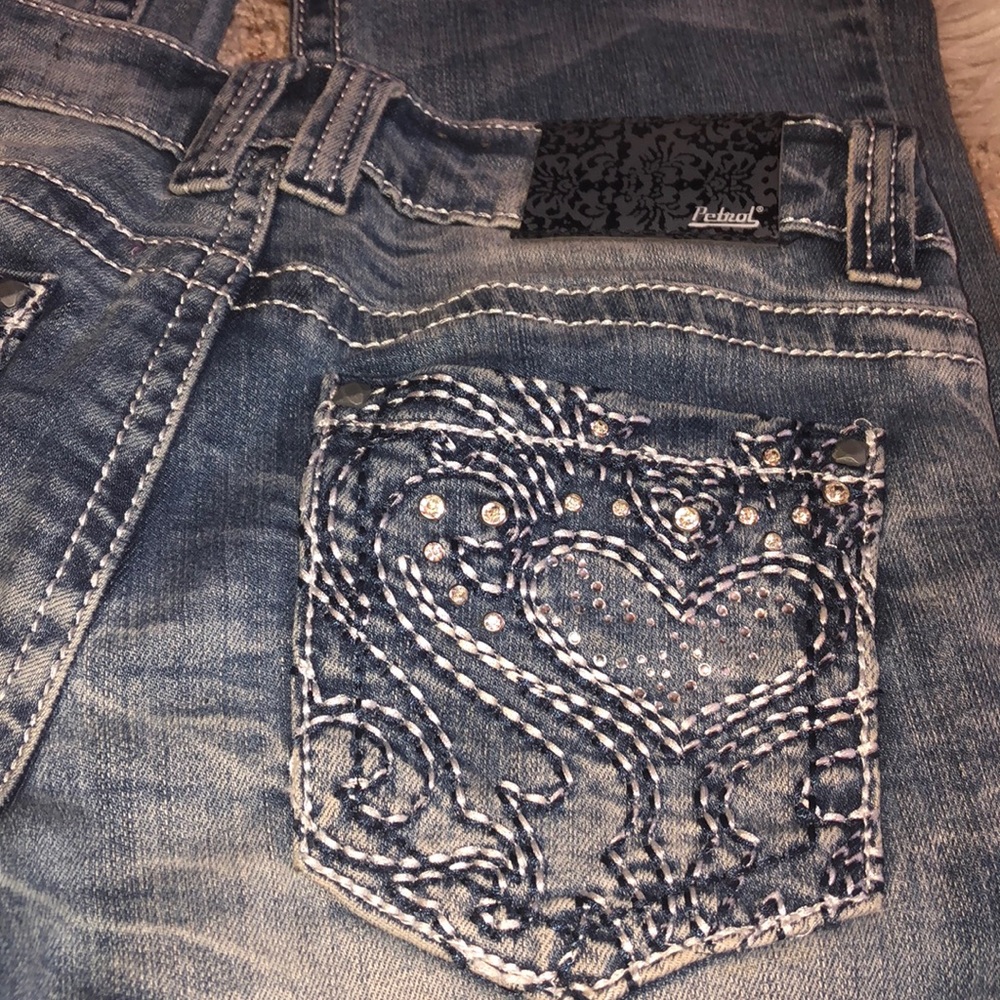 Petrol boot cut jeans!